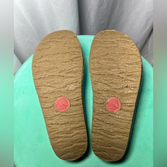 HAFLINGER Cuoricini Felt Clog Wool Slipper | 39 (US8) - Picture 8 of 13